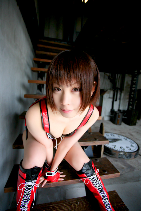 [Cosplay]  Dear Or Alive - Rumble Roses PA02 高清制服日本美女